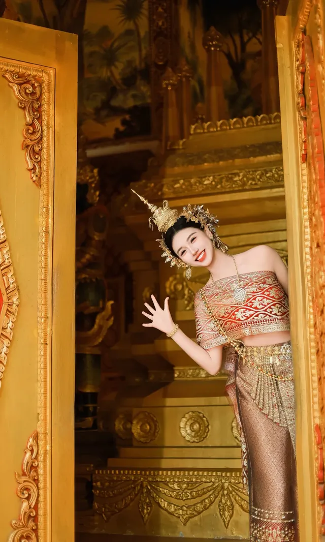 當一天傣族公主 在西雙版納被誇了一路 當一天傣族公主 在西雙版納被誇了一路