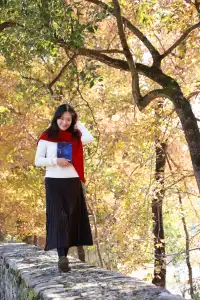 永嘉紅楓古道的紅楓紅了