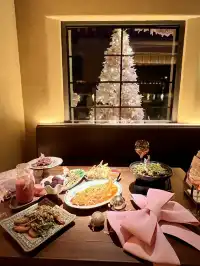 抓住長春的粉色聖誕樹啦 