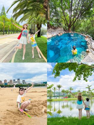 昆明から1時間で涼しい避暑地！子どもと一緒に砂遊び、温泉、リゾートを楽しもう