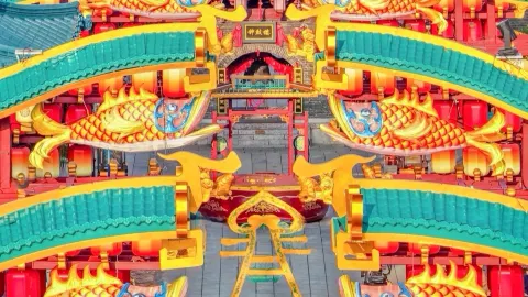 朋友圈で話題沸騰、現実版《清明上河図》を見つけました — traveler post in 東平