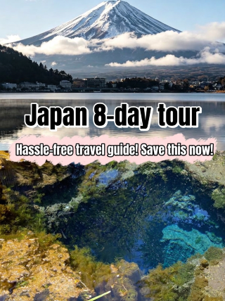 This 8-day summer Japan guide is incredibly useful
