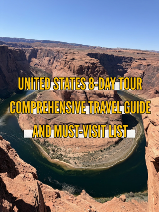 8-day US guide for beginners—just follow this itinerary