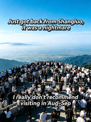 Just back from Shangluo and it was a struggle. I really don't recommend coming in August–September.