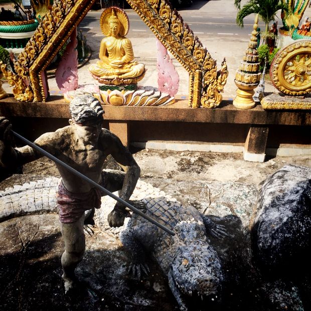 A breathtaking temple in Sisaket! 