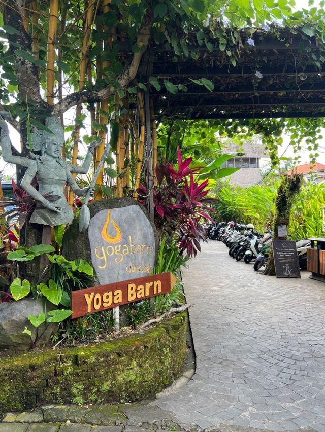 The Yoda, oops, YOGA Barn in Ubud is Amazing