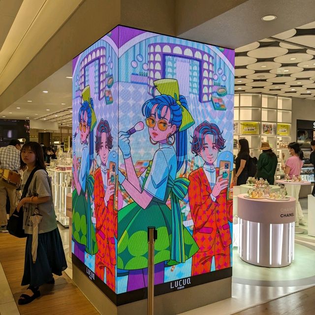 ９月１日 GRAND OPEN　@cosme OSAKA　LUCUA 1100 に行ってみた。