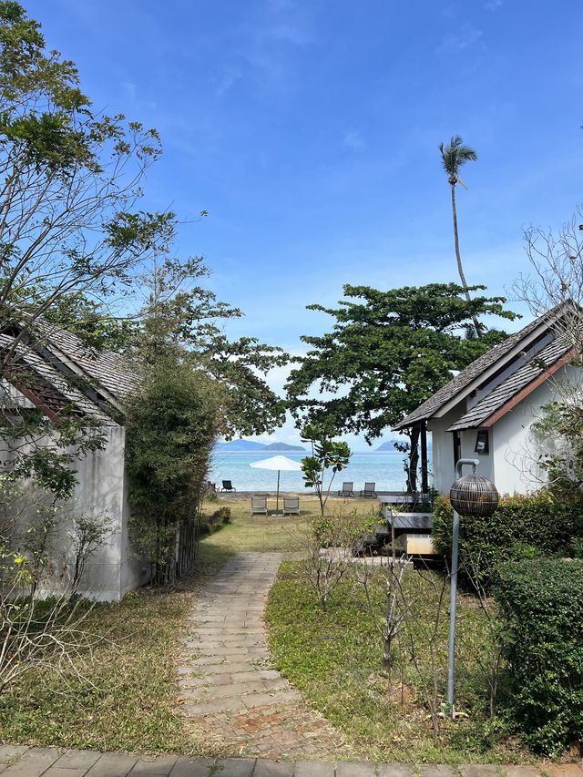 ที่พักติดทะเลบรรยากาศสุดฟินบนเกาะหมาก