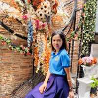 ground up cafe เที่ยงนั่งได้ เย็นๆมาสวยอีกแบบ