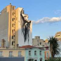 The murals at Athens city