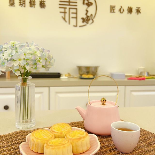 皇玥首次舉辦的🥮《 #皇玥中秋月餅工作坊 》❣️