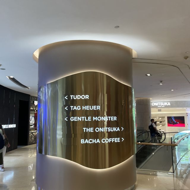 Huge shopping mall in Orchard: Ion Orchard 