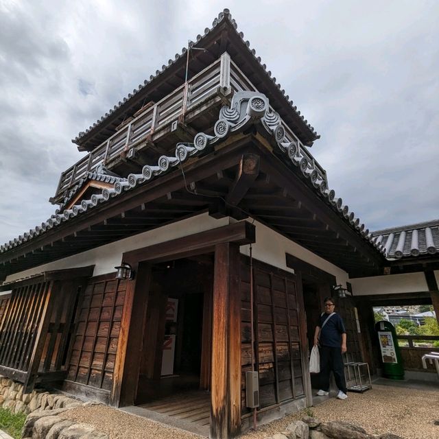 池田城跡は、凄い坂道と急な階段を登った先に有る…かなり体力が要るけど、登るかちが有る。