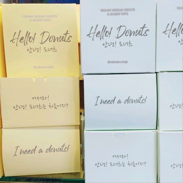 大阪初上陸！韓国ドーナツ専門店Hello! Donuts 鶴橋店