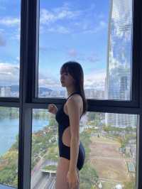 롯데타워와 석촌호수가 한눈에 보이는 5성급 호텔 소피텔 앰배서더 서울  호캉스 