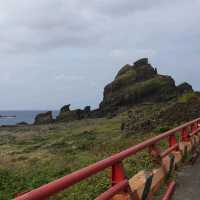 蘭嶼美景，郎島日落。