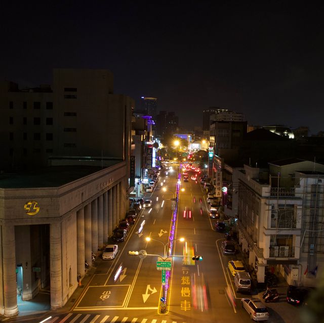 台南｜夜遊台南林百貨欣賞台南夜景