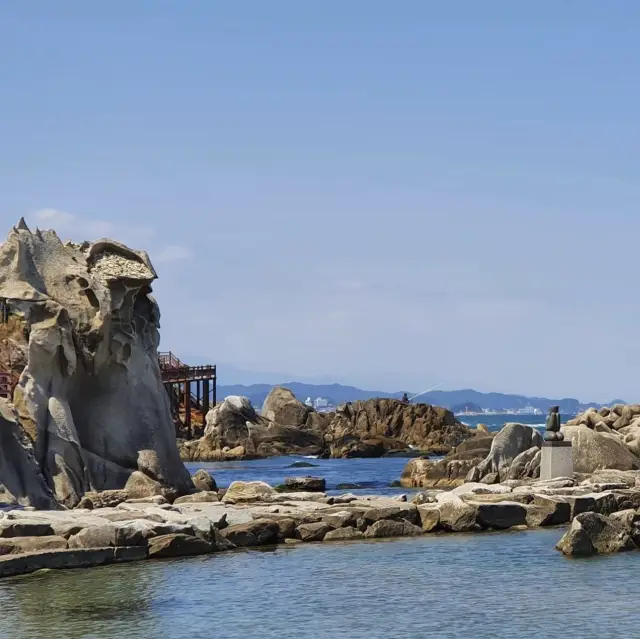 🌊 신기한 모양의 바위들과 해변, 아들 바위 공원