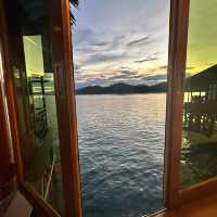 Water bungalows in Sabah