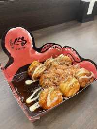 ร้านทาโกะยากิอร่อย ย่านโดทงโบริ Osaka