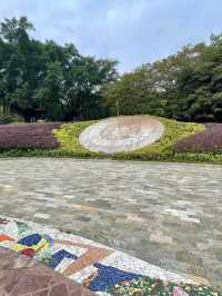 深圳特色休閑景點☺️海山公園🤩特別馬賽克建築🏗️
