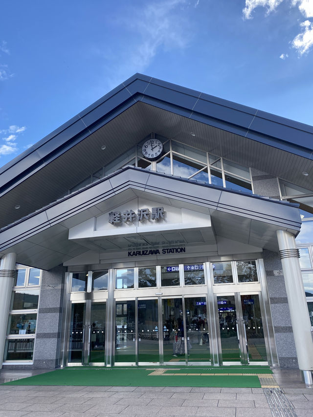 日本餐廳篇，輕井澤站內的Cafe