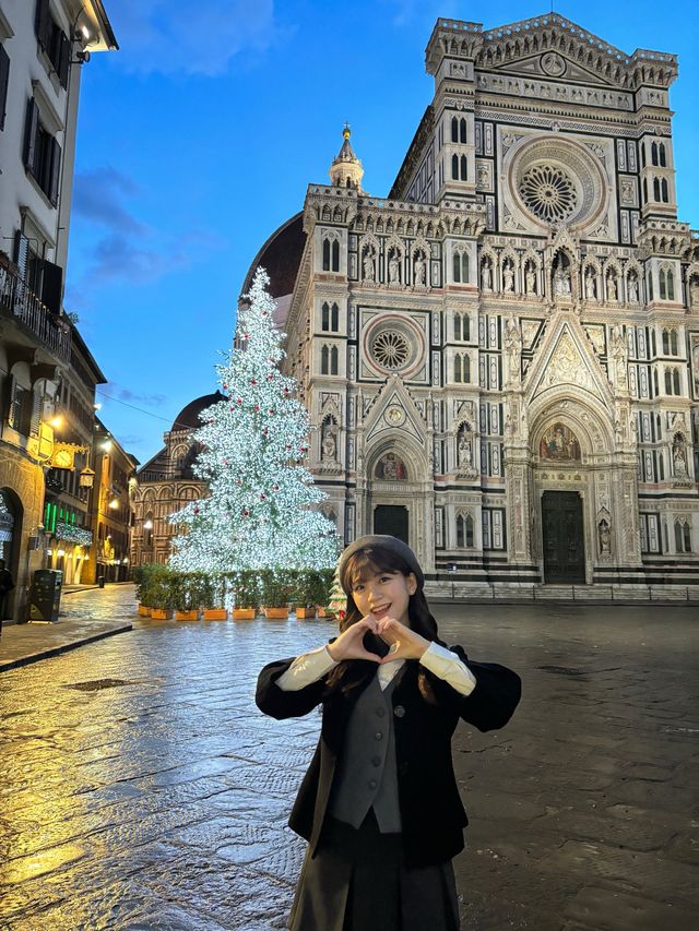 겨울 분위기 제대로 느낄 수 있는 피렌체 두오모광장🇮🇹❤️