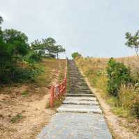 【昔日虎山 紅色打卡欄杆不再】