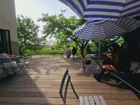 Another vintage cafe at Gyeongpo Lake, Gangneung