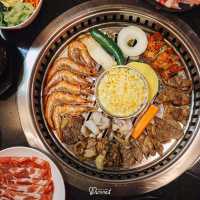 ร้านบุฟเฟ่ต์ปิ้งย่างเกาหลีสุดคุ้ม