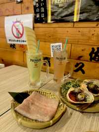 磯燒水產🦀、壽司🍣