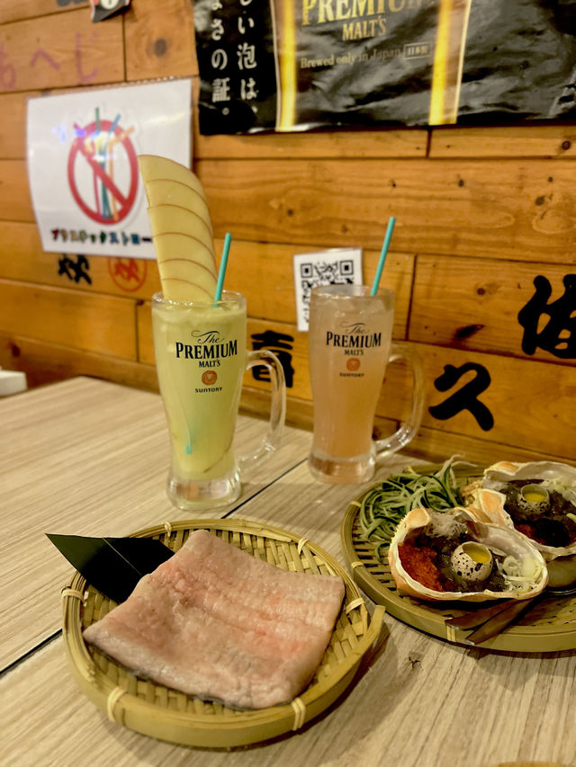 磯燒水產🦀、壽司🍣
