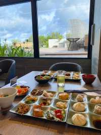 【沖縄 恩納村】AQUASENSE Hotel & Resort で朝食ビュッフェ️🩵