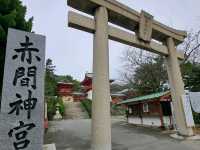【赤間神社:山口県下関市】美しい朱色が綺麗な赤間神社⛩️