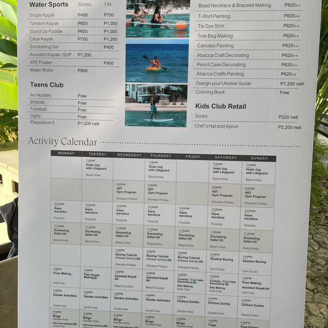 Sheraton Cebu Mactanに泊まったよ！