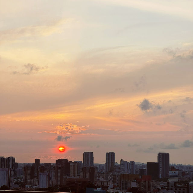 Enjoy panoramic city Views from the Rooftop Pool at Hotel Jen Orchardgateway 