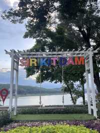 ปั่นจักรยานที่เขื่อนสิริกิติ์