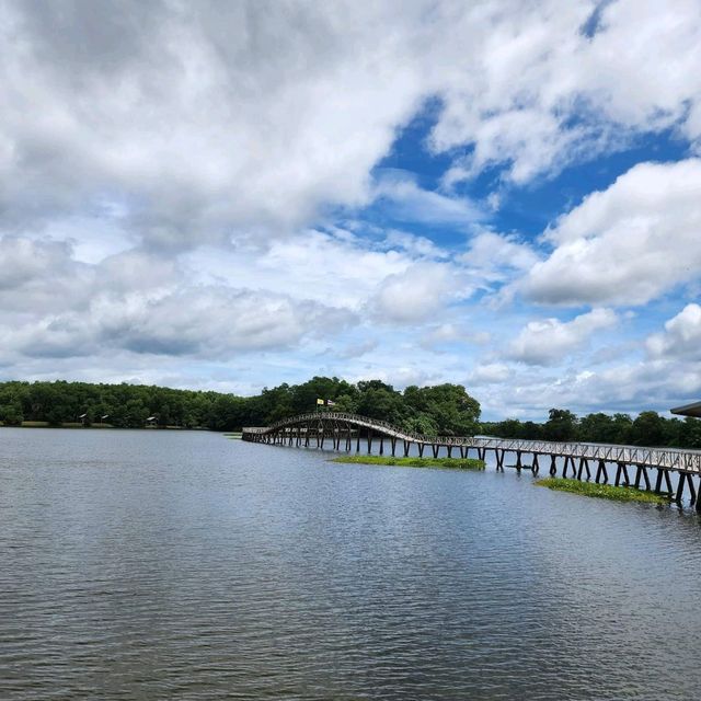 สะพานไม้เคี่ยม หนองใหญ่ ชุมพร