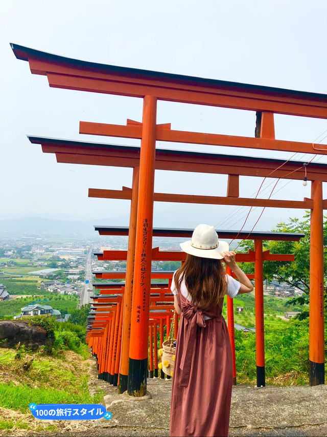 【浮羽稲荷神社】91基もの鳥居が連なる絶景スポット⛩️