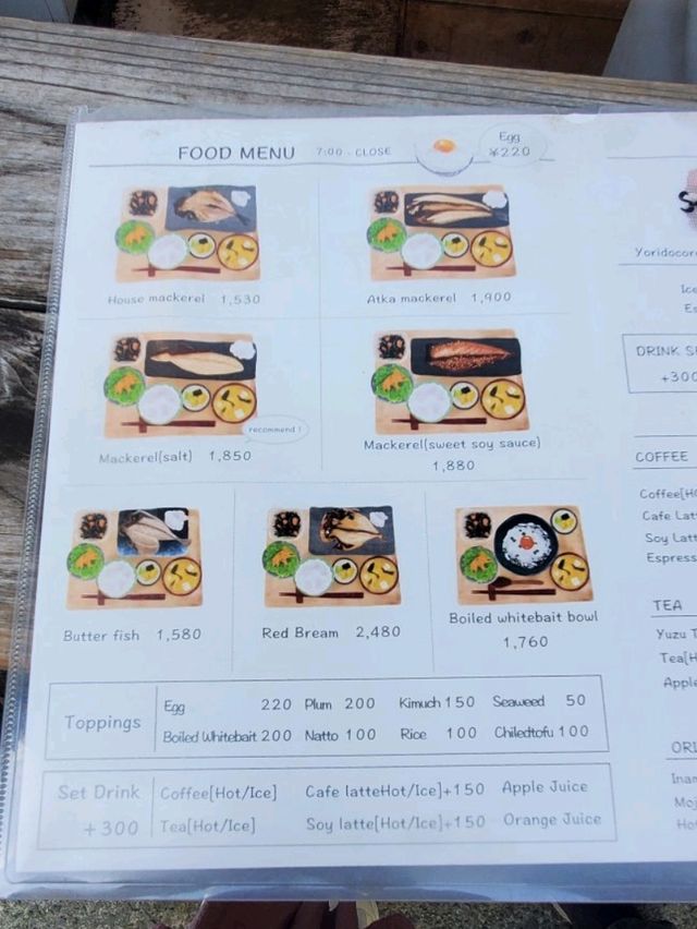 䥥倉 🚞 稻村ケ崎 Cafe Yoridocoro ヨリドコロ超級人氣👍燒魚🐟 早餐定食 🚃朝ごはん