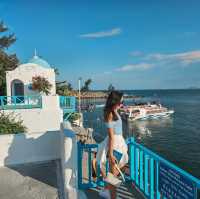 Little Santorini of Danang  🇻🇳 Son Trà Marina Café 