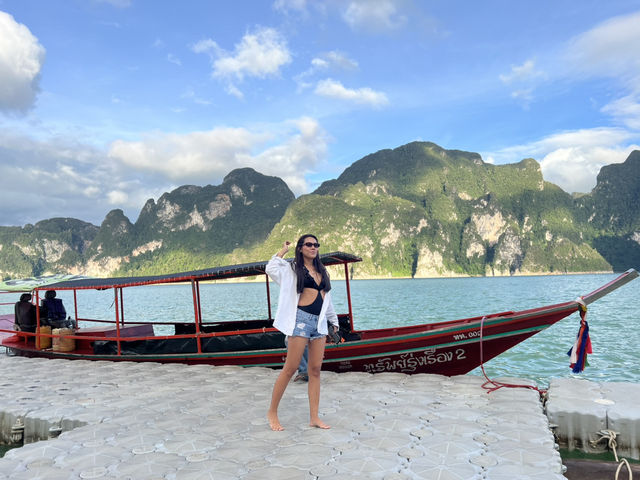 ล่องเรือเที่ยวเขื่อนเชี่ยวหลาน