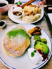 🇯🇵Japanese Fluffy Pancakes in Fukuoka, Japan