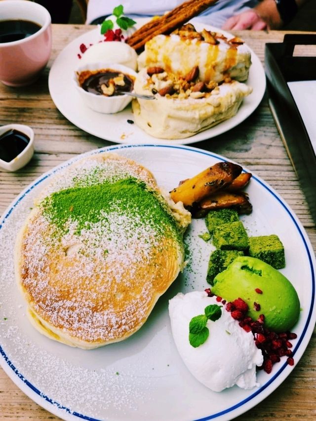 🇯🇵Japanese Fluffy Pancakes in Fukuoka, Japan