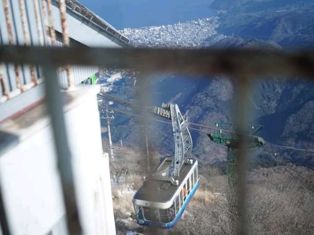 หิมะที่คิวชู ฟุกุโอกะให้มาที่นี่เลยBeppu Ropeway