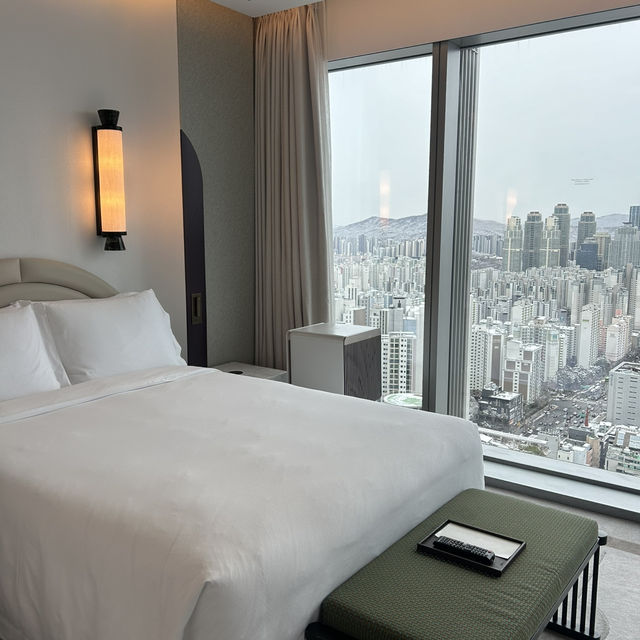 1등 강남 시티뷰🏙️ 조선 팰리스 서울 강남 그랜드 마스터스룸에서의 럭셔리 스테이👑