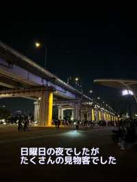 【韓国 ソウル】七色に光るレインボー噴水の橋🌈
