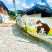 清州　寿岩谷壁画村で散策とロケ地巡りを楽しんだ一日