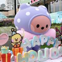 🎏香港荃灣廣場❄️冬日假期必去🎄期間限定店LINE FRIENDS minini + MBTI測試站✨