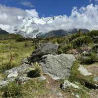 Hiking beneath the fiords